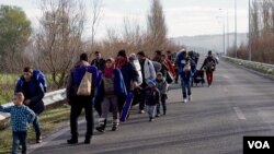 Мігранти у північному районі Греції