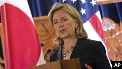 克林顿国务卿10月27日在夏威夷记者会上