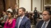 Ерік Трамп, син колишнього президента Дональда Трампа, продовжує свідчити у Верховному суді штату Нью-Йорк у п’ятницю, 3 листопада 2023 року, у цивільній справі щодо фінансового шахрайства. (Фото: Дейв Сандерс/The New York Times через AP)