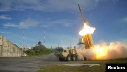 美国萨德终端高空区域防御系统（THAAD）拦截器引起了中国的批评，中国称其危及本国国家安全。