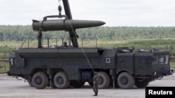 Российский тактический ракетный комплекс «Искандер» (архивное фото)