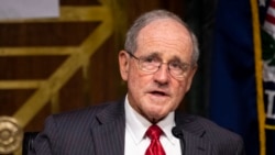 资料照：美国参议院外交关系委员会主席吉姆·里施（Jim Risch）（美联社）