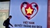 Ảnh tư liệu - Một áp phích tuyên truyền cuộc chiến chống đại dịch COVID-19 ở Việt Nam. (Ảnh chụp màn hình Tuổi Trẻ Online)