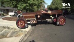 Пенсіонер перетворює ретро вантажівки на коштовні автомобілі