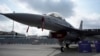Винищувач F-16 на авіашоу у Парижі, 19 червня 2023. AP Photo/Lewis Joly