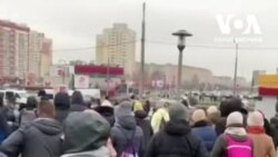 Тисячі людей вийшли на акції протесту у столиці Білорусі 22 листопада. Відео
