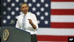 Tổng thống Obama nói chuyện tại Đại học ở Florida hôm 10/4/12