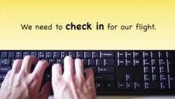 Everyday Grammar: Check in, Check up