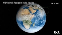 60 років дослідження Землі з космосу – візуалізація місій NASA. Відео