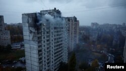 Наслідки російської атаки дронами по Києву, 2 листопада 2024 року 