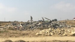 Demolições de casas no Bairro da Salinas, Benguela, Angola.