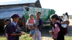 တိုက်ပွဲဖြစ်နေတဲ့ နေရာအနီး စခန်းထဲက ဒုက္ခသည်တွေ ကိုဗစ်ကူးစက်ခံရ