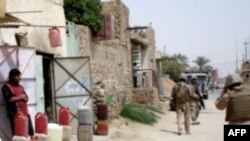 Військовий патруль у місті Гадіта