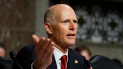 资料照：共和党联邦参议员斯科特（Sen. Rick Scott, R-FL）