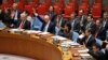 安理会成员国驻联合国大使们举手赞成制裁朝鲜（2017年6月2日）