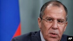 Ngoại trưởng Nga Sergei Lavrov