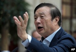 华为创始人任正非(2019年1月15日资料照片)