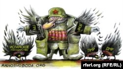 Політична карикатура Олексія Кустовського