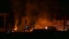 У Харкові палають пожежі після кількох атак дронами з боку Росії по цивільній інфраструктурі міста. Влада просить протиракетні засоби захисту для порятунку життя людей. AP Photo/Alex Babenko
