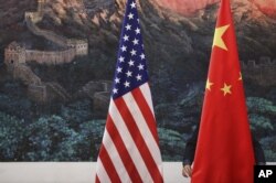 美中国旗