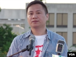 前北京六四学运的学生领袖王丹