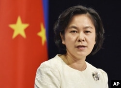 中国外交部发言人华春莹
