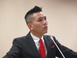台湾国民党立委陈以信（美国之音张永泰拍摄）