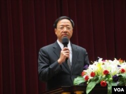 台湾前行政院长江宜桦(资料照片)
