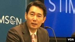 台湾对外关系协会秘书长黄奎博(美国之音钟辰芳拍摄)