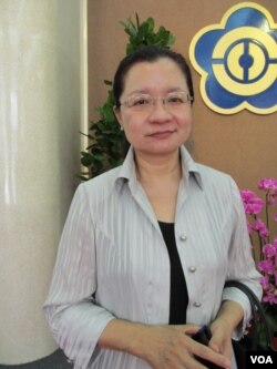 台湾民进党立委 田秋堇 (美国之音张永泰拍摄)