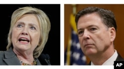 美国联邦调查局局长科米星期二说，在希拉里电邮门事件中没有明显证据
