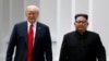 美国总统特朗普与朝鲜领导人金正恩在新加坡会晤。(2018年6月12日)