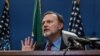 FILE - Assistant Secretary of State for African Affairs Tibor Nagy speaks during a press conference at the US Embassy in Addis Ababa, on November 30, 2018.