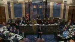 Засідання у справі імпічменту Президента Трампа у середу вступило у нову, ключову стадію. Відео