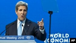 Держсекретар США на Світовому економічному форумі у Давосі, 24 січня 2015