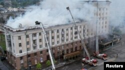 После российского обстрела. Днепр, Украина (архивное фото)