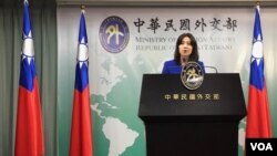 资料照：台湾外交部发言人欧江安