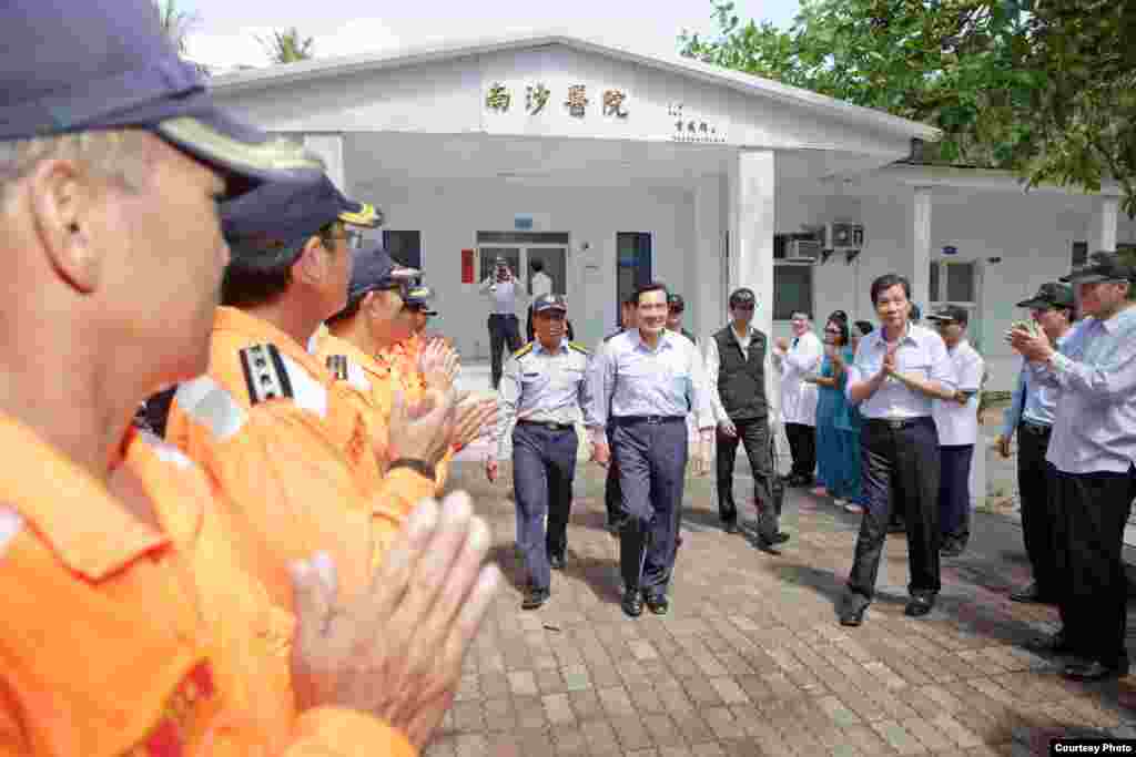 马总统视导南沙医院（台湾总统府）