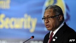 Thủ tướng lâm thời của Fiji Frank Bainimarama