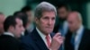 FILE - U.S. Secretary of State John Kerry arrives to address the media during a news conference on the sidelines of the of NATO foreign ministers conference in Antalya, Turkey, May 13, 2015. 