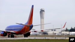 西南航空公司的一架班机