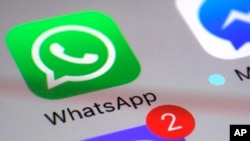 智能手机上的即时通讯应用程序WhatsApp
