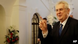 Мілош Земан, президент Чехії