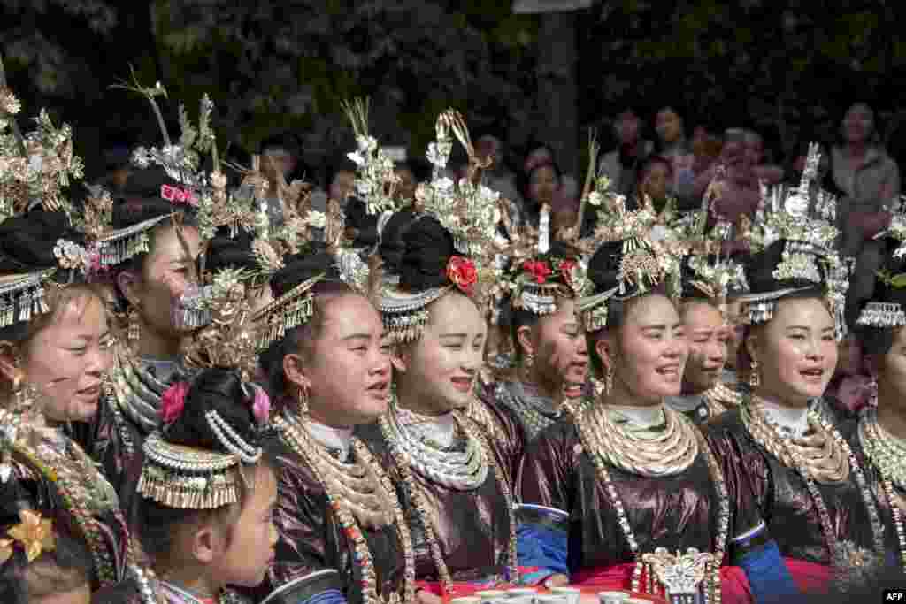 农历新年元旦，贵州侗族人欢度佳节（2017年1月28日）