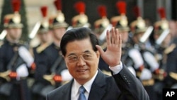 胡锦涛访法