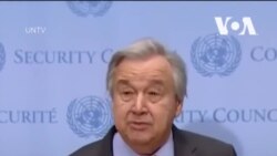 Моє повідомлення чітке: немає альтернативи дипломатії, - Генсек ООН. Відео