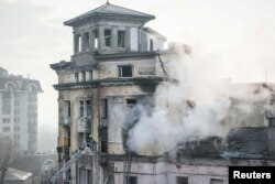 Наслідки атаки РФ у Києві, 21 березня 2024. REUTERS/Alina Smutko