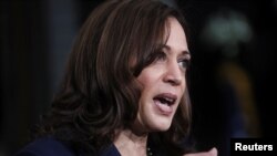 На фото: Віцепрезидентка США Камала Гарріс