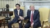 川普安倍峰会 贸易和朝鲜导弹是两大议题