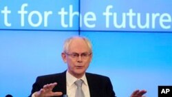 Chủ tịch Hội đồng Châu Âu Herman Van Rompuy